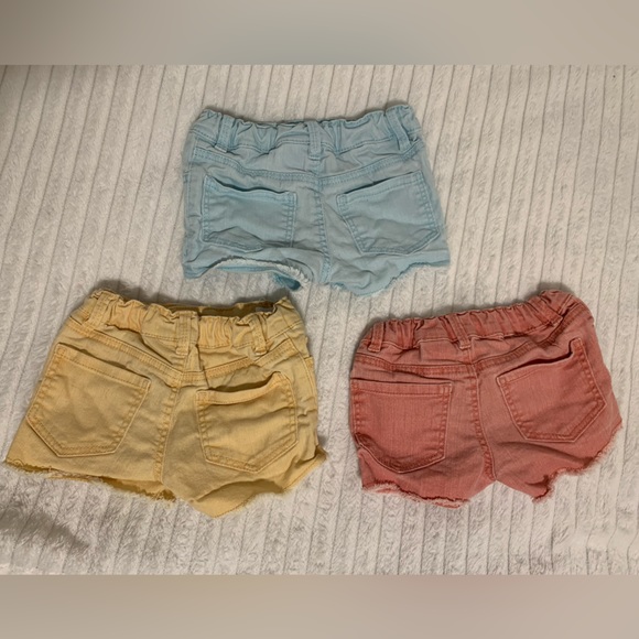 OshKosh Toddler Girl Blue Embroidered Denim Skort